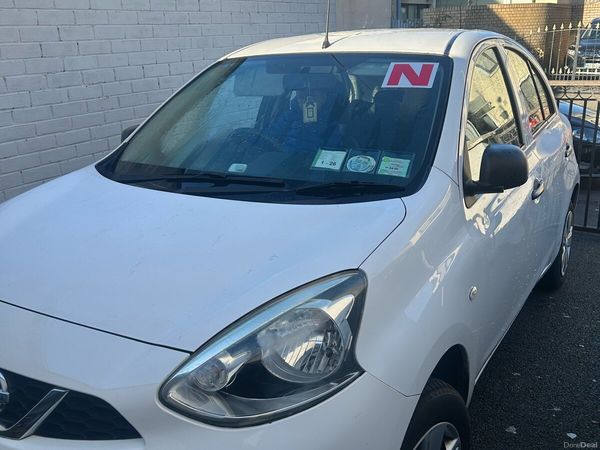 Nissan Micra Hatchback, Petrol, 2013, White