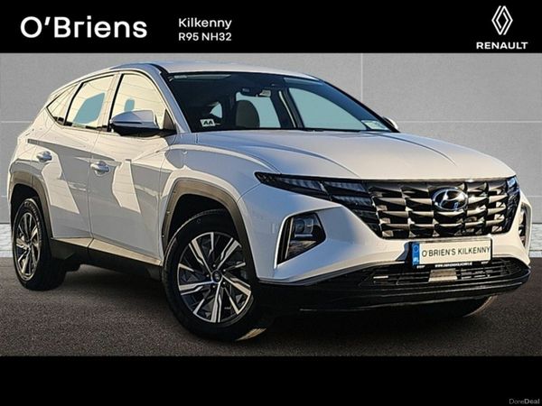Hyundai Tucson SUV, Petrol Hybrid, 2024, White