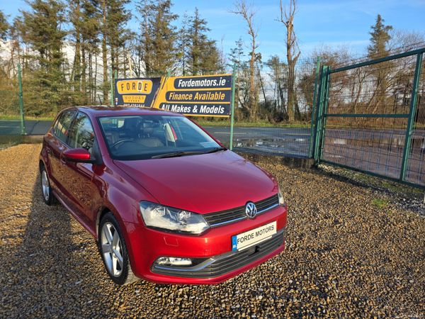Volkswagen Polo Hatchback, Petrol, 2016, Red