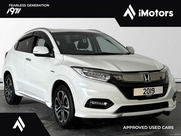 Honda Vezel SUV, Petrol Hybrid, 2019, White