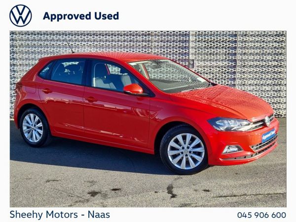 Volkswagen Polo Hatchback, Petrol, 2020, Red