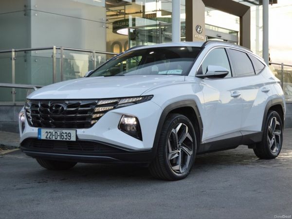 Hyundai Tucson SUV, Petrol Plug-in Hybrid, 2022, White