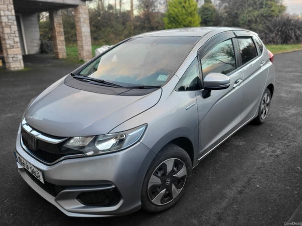 Honda Fit Hatchback, Petrol Hybrid, 2019, Silver