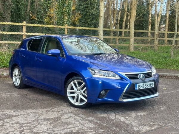 Lexus CT Hatchback, Petrol Hybrid, 2016, Blue
