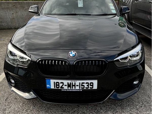 BMW 1-Series Hatchback, Diesel, 2018, Black