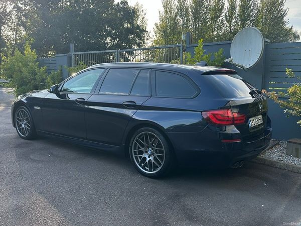 BMW 5-Series Estate, Diesel, 2013, Blue