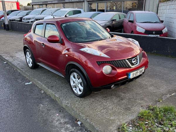 Nissan Juke SUV, Diesel, 2011, Red