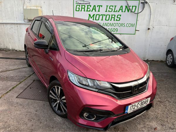 Honda Fit Hatchback, Petrol, 2017, Red