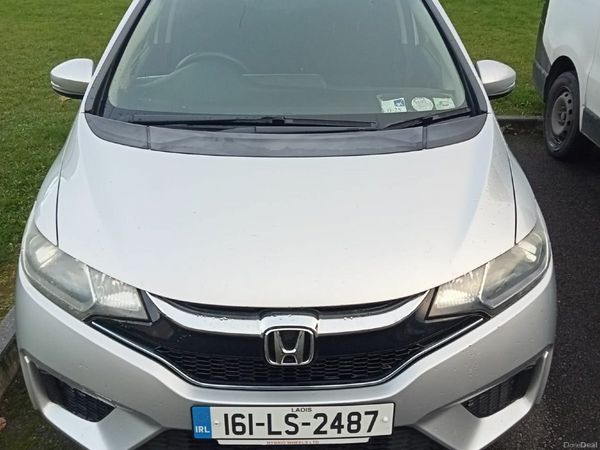 Honda Fit Hatchback, Petrol Hybrid, 2016, Silver