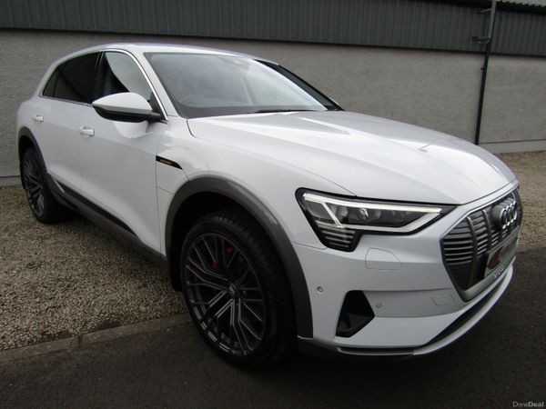 Audi e-tron SUV, Electric, 2021, White