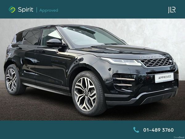 Land Rover Range Rover Evoque SUV, Petrol Hybrid, 2023, Black
