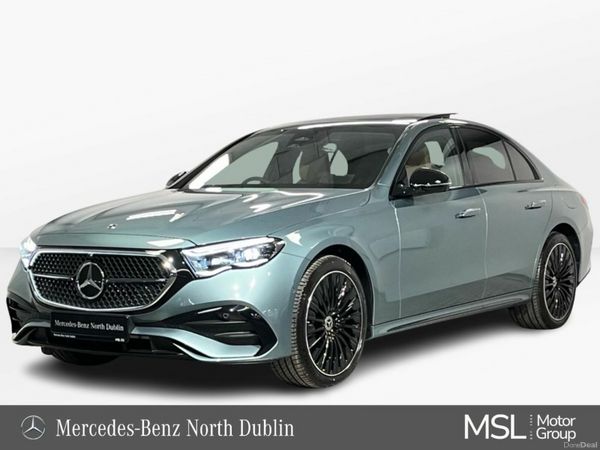 Mercedes-Benz E-Class Saloon, Diesel Plug-in Hybrid, 2026, Silver