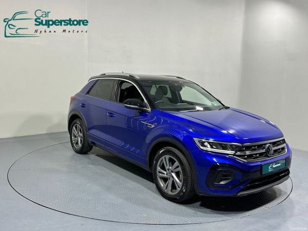 Volkswagen T-Roc SUV, Petrol, 2023, Blue