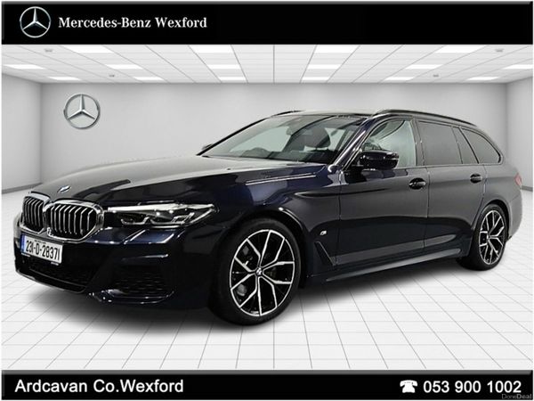 BMW 5-Series Estate, Diesel, 2023, Black