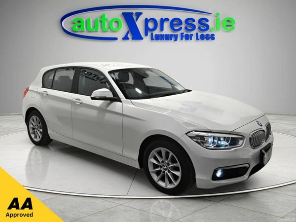 BMW 1-Series Hatchback, Petrol, 2015, White