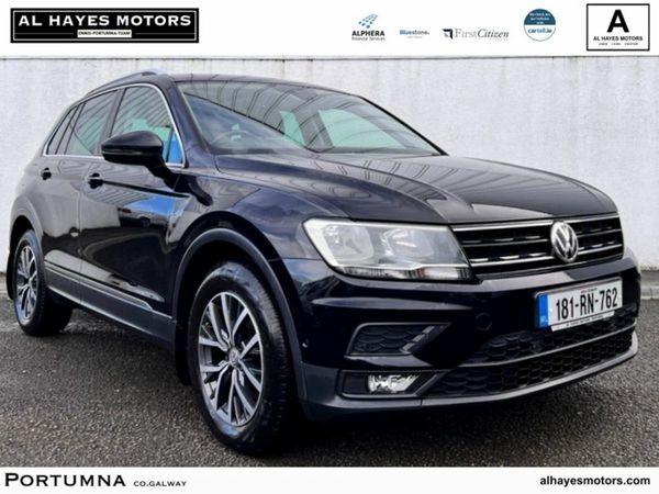 Volkswagen Tiguan SUV, Diesel, 2018, Black