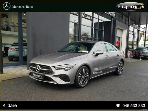 Mercedes-Benz CLA Saloon, Petrol Hybrid, 2025, Grey