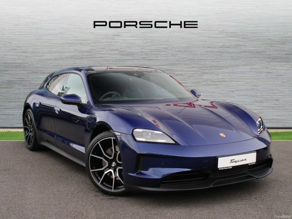 Porsche Taycan Saloon, Electric, 2026, Blue