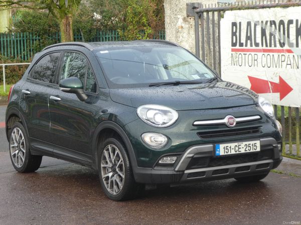 Fiat 500X SUV, Petrol, 2015, Green