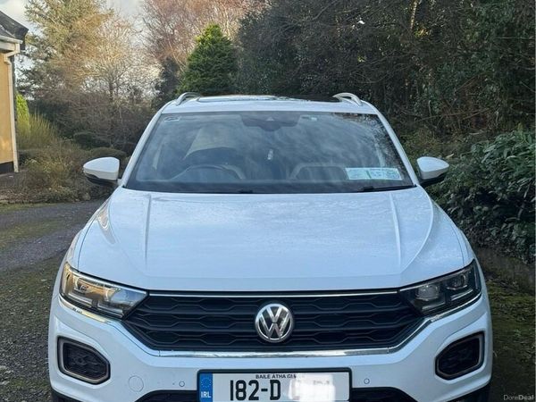 Volkswagen T-Roc SUV, Petrol, 2018, White