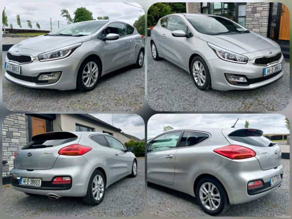 Kia Ceed Hatchback, Diesel, 2014, Silver