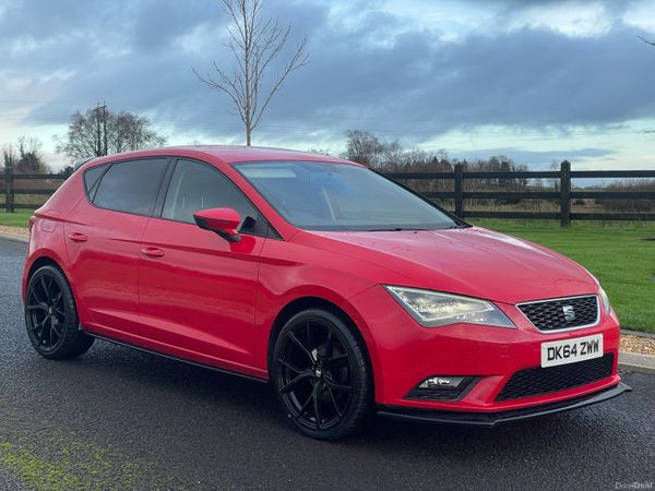 SEAT Leon Hatchback, Diesel, 2014, Red