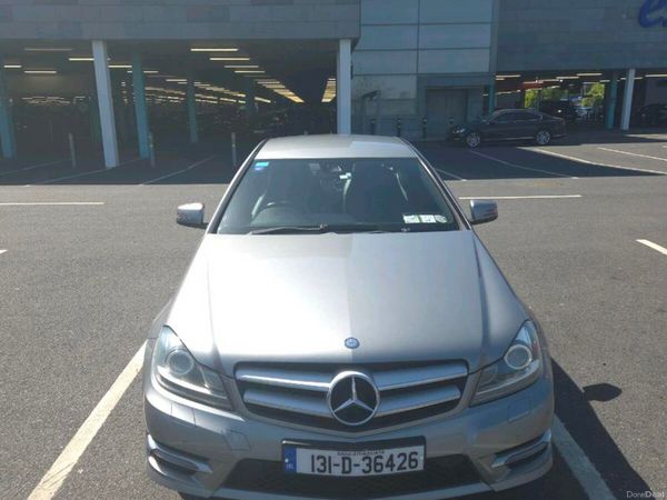 Mercedes-Benz C-Class Coupe, Petrol, 2013, Silver
