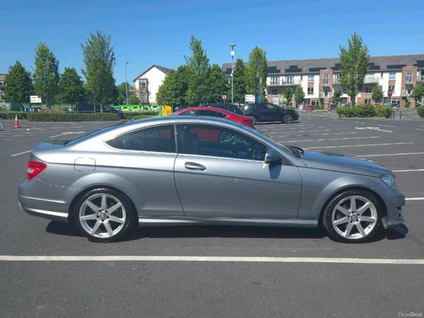 Mercedes-Benz C-Class Coupe, Petrol, 2013, Silver