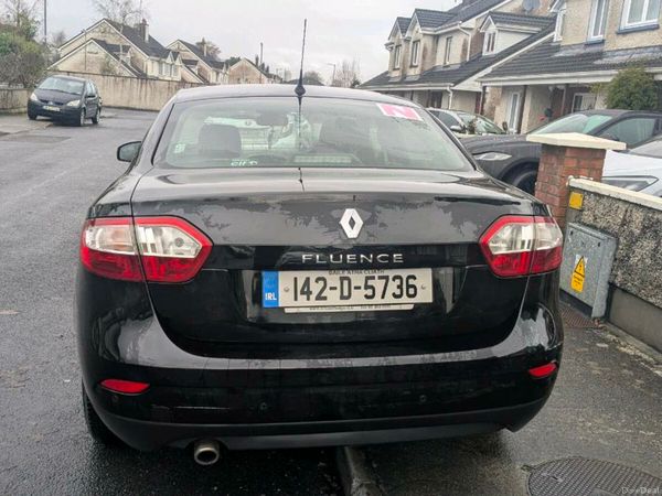 Renault Fluence Saloon, Diesel, 2014, Black