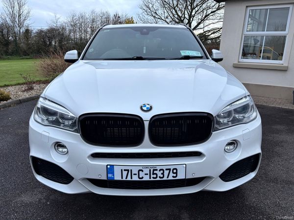 BMW X5 SUV, Petrol Plug-in Hybrid, 2017, White