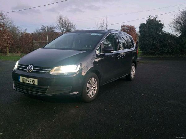Volkswagen Sharan MPV, Diesel, 2017, Black