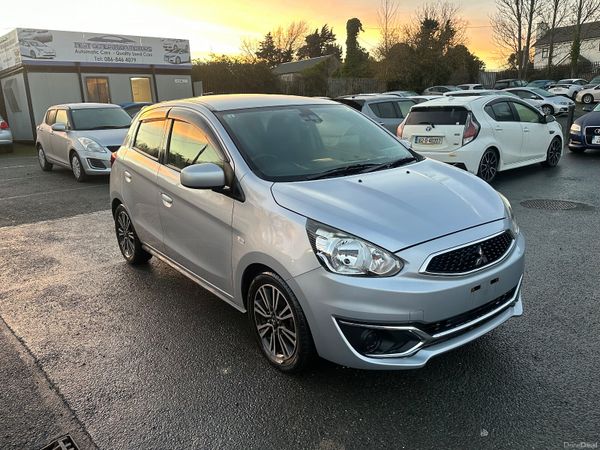 Mitsubishi Mirage Hatchback, Petrol, 2017, Silver