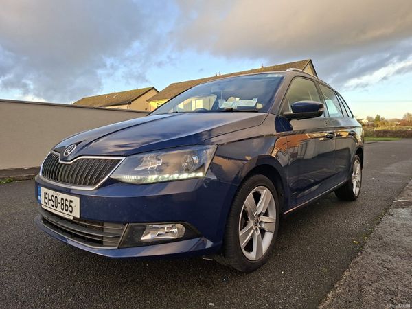 Skoda Fabia Estate, Diesel, 2015, Blue