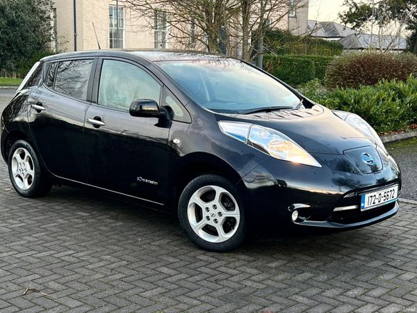 Nissan Leaf Hatchback, Electric, 2017, Black