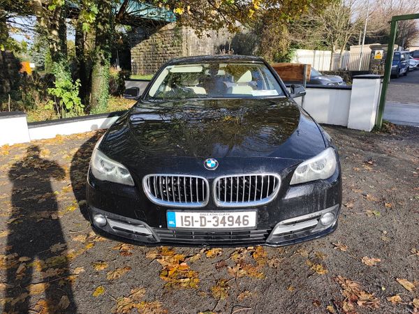 BMW 5-Series Saloon, Diesel, 2015, Black