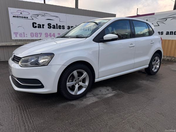 Volkswagen Polo Hatchback, Petrol, 2016, White