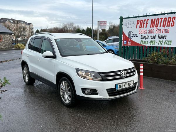 Volkswagen Tiguan SUV, Diesel, 2016, White