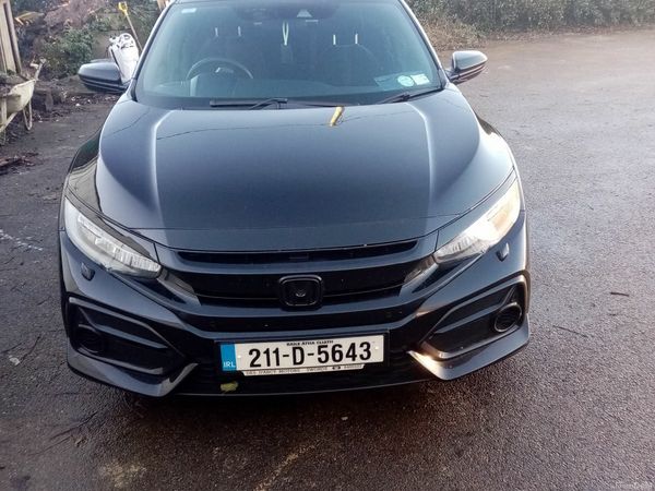 Honda Civic Hatchback, Petrol, 2021, Black