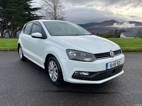 Volkswagen Polo Hatchback, Diesel, 2016, White