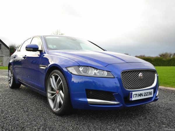 Jaguar XF Saloon, Diesel, 2017, Blue