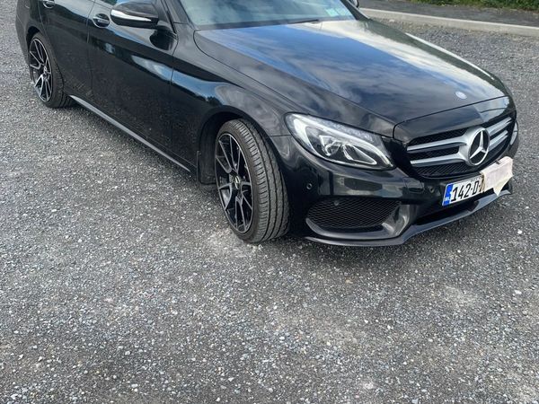 Mercedes-Benz C-Class Saloon, Diesel, 2014, Black
