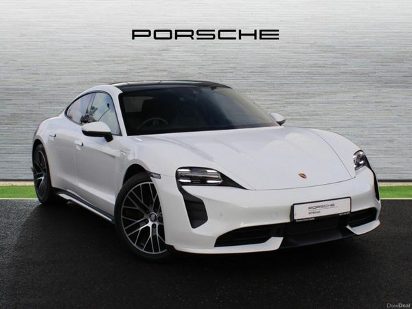 Porsche Taycan Hatchback, Electric, 2022, White