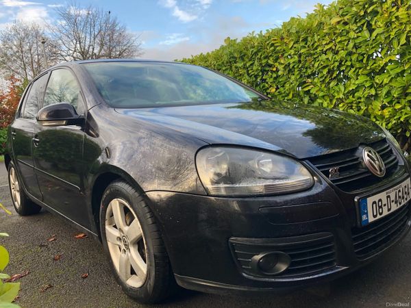 Volkswagen Golf Hatchback, Petrol, 2008, Black