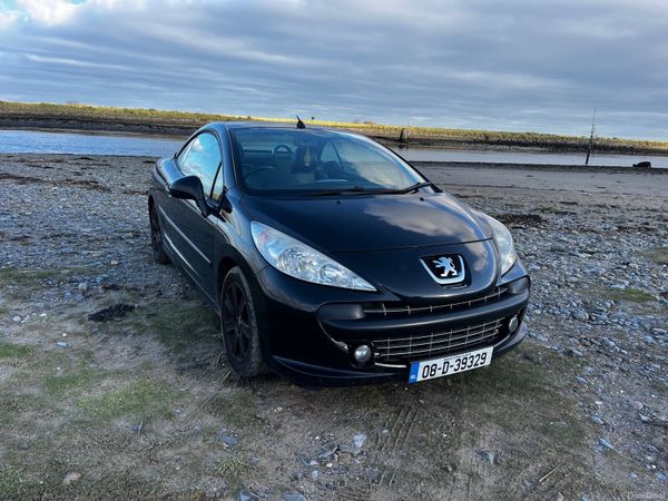 Peugeot 207 Convertible, Petrol, 2008, Black