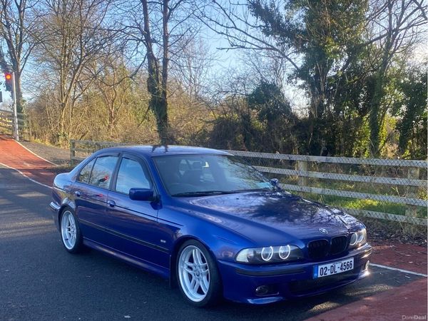 BMW 5-Series Saloon, Diesel, 2002, Blue