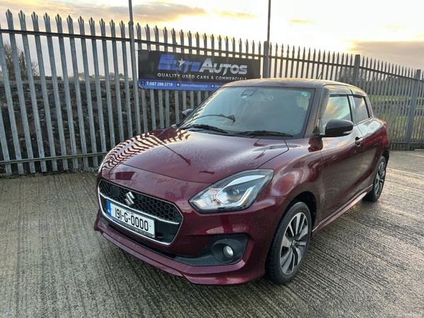 Suzuki Swift Hatchback, Petrol, 2019, Red