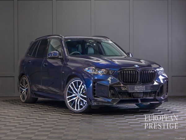 BMW X5 SUV, Petrol Plug-in Hybrid, 2024, Black