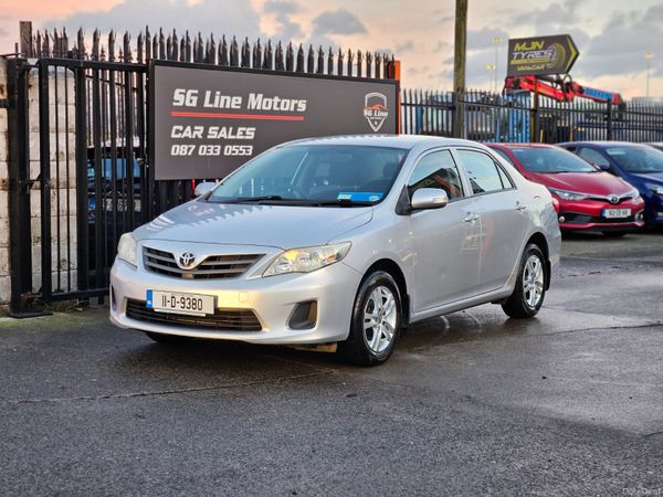 Toyota Corolla Saloon, Petrol, 2011, Silver