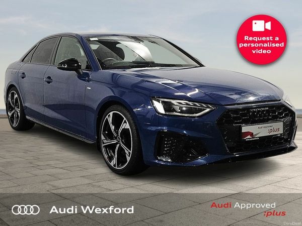 Audi A4 Saloon, Diesel, 2024, Blue
