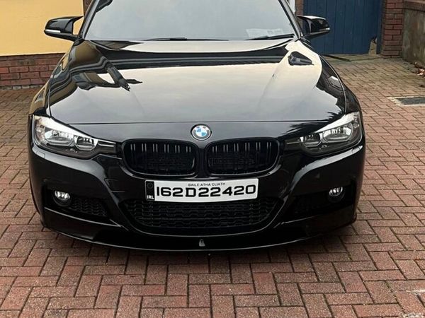 BMW 3-Series Saloon, Diesel, 2016, Black